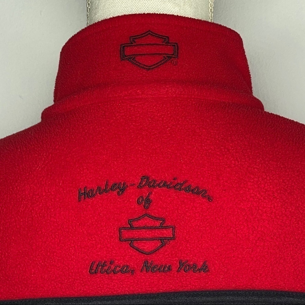HARLEY-DAVIDSON Quarter Zip Long Sleeve PullOver - Picture 9 of 11